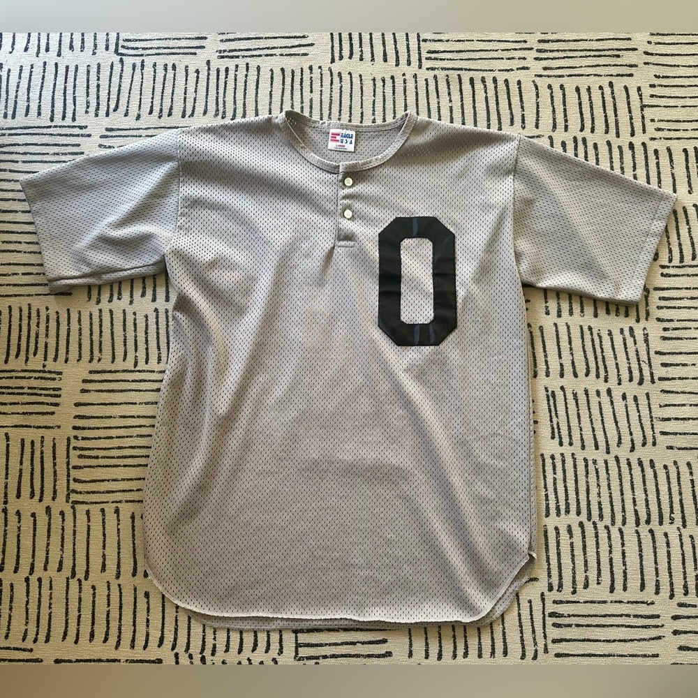 Vintage 1980s Eagle USA baseball jersey, Avery #0